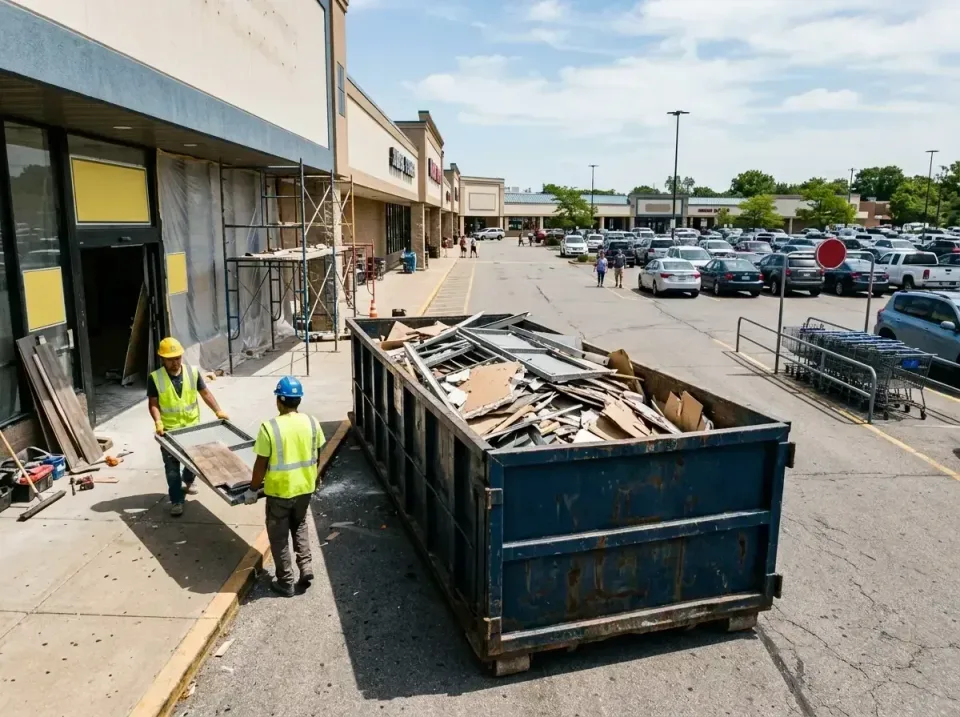 retail-store-renovation-debris-003 — frequently asked questions, Roll-off Dumpster Rentals in Redan, GA